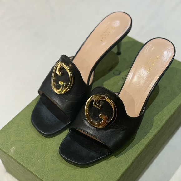 Gucci Shoes - Gucci Malaga Kid Mule Size 38
